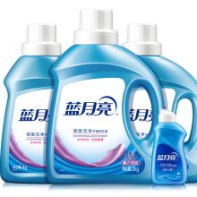 蓝月亮 洁净洗衣液薰衣草香（2kg+1kg*2）+白兰旅行装80g（单位：套）