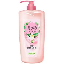 美加净 清爽沐浴露绿茶 1L 单位：瓶