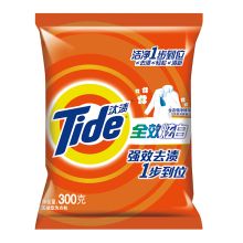 汰渍 全效炫白淡雅清香香型洗衣粉 300g 单位：袋