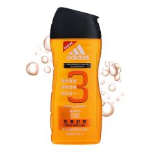阿迪达斯 男士功能型香波沐浴露按摩舒爽 250ml 单位：瓶