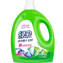 绿伞  1917212  4kg  洗衣液  玉兰幽香  绿色  (单位:桶)