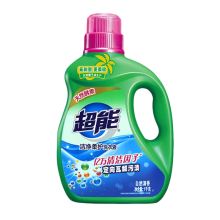 超能 洁净柔护洗衣液自然清香 1kg 单位：瓶
