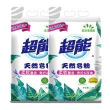 超能 天然皂粉馨香柔软青柠西柚 1.28kg 单位：袋