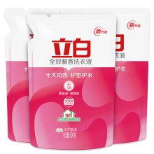 立白 全效馨香洗衣液 500g*3袋 （单位：组）