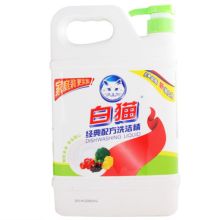 白猫 1.5kg 经典配方洗洁精 （10瓶/箱） 白色（单位：瓶）