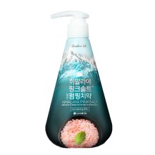 竹盐/LG 喜马拉雅粉盐派缤冰澈薄荷 牙膏 亮洁牙齿清新口气 285g