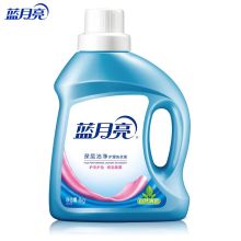 蓝月亮/Bluemoon 深层洁净护理（自然清香） 洗衣液  护衣护色 低泡易漂 通用规格,3kg