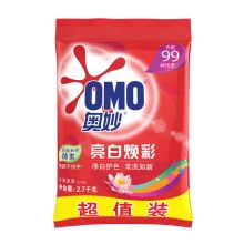 奥妙/OMO 2.7KG 亮白焕彩 洗衣粉 水清莲香