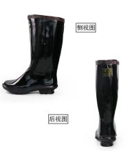 安全牌 42码 耐酸碱胶靴 黑色(单位：双)