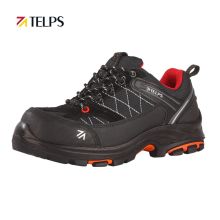 泰普士/TELPS TL01058 ^ 凯夫拉防穿刺防砸安全鞋防护鞋防静电(35-48)TL01058 橡胶大底 高密度网布鞋面 红色
