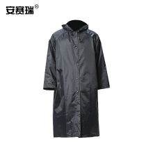 安赛瑞 28737 风衣式连体雨衣（3XL)黑色 单位：件