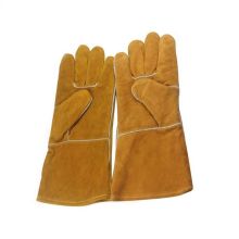 信诚 35cm 全皮手套 黄色 (单位:双)