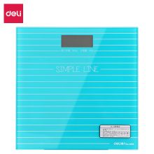 得力 DELI 8880 家用电子健康秤 体重秤 蓝色
