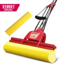 好媳妇（okaywife）AGW-4835A-1-11 27cm 海绵拖把 吸水双滚轮挤水地拖墩布 单位：支