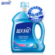 蓝月亮 深层洁净亮白增艳洗衣液自然清香 3kg （单位：瓶）