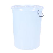 科力邦 KB3002 圆形收纳桶大容量水桶酒店厨房工业环卫物业垃圾桶有盖 160L 白色 单位：个