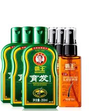 霸王 防脱发洗发水生发液套装 育发防脱洗发液200ml*3+头皮营养液55ml*3 单位：套