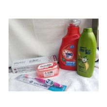 奥妙 夏日洗护套装 5件套（1L奥妙洗衣液+飘柔洗发水400ml+小苏打牙膏+清泽香皂 +卡斯丽牙刷）（单位：套）