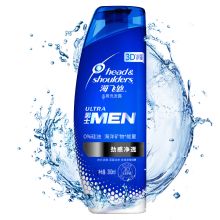 海飞丝 男士去屑洗发露劲感净透 380ml  单位：瓶
