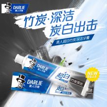 黑人/DARLIE 超白竹炭深洁^202202190006 ^ 牙膏 190g/支