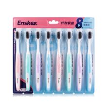 樱之洁 ENSKEE 软毛护龈牙刷×5支NO.911纳米柔丝旧款与纤细炭丝新款5+3促销装更替中