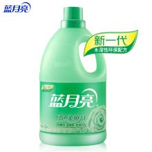 蓝月亮/Bluemoon 绿色柔顺剂（玉铃兰香） 护理剂  柔软透气防静电除汗味理顺衣物纤维 通用规格,3kg