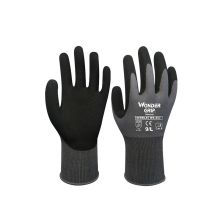 多给力(Wonder Grip) WG-502 1双 通用透气型作业手套透气防滑耐磨劳保防护手套 9/L 灰色(单位：包)