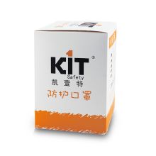 凯壹特 K-9001V 折叠式带阀防雾霾PM2.5口罩 KN90 25只/盒 单位：盒