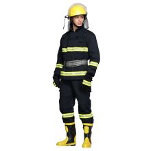 谋福 650 14款 消防服套装 战斗服防护服 3C认证 (上衣+下裤) 蓝色 (单位：套)