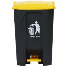 ABEPC 脚踏 120L 带盖户外大垃圾桶 绿（单位：个）