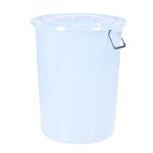 科力邦 KB3002 圆形收纳桶大容量水桶酒店厨房工业环卫物业垃圾桶 白色 （单位：个）