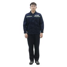 燕舞 YW2019ZYTT5023CQ 175码 防静电工作服 春秋款 男女同款 LOGO定制 藏蓝色 (单位：套)