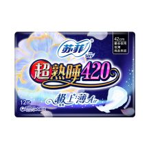 苏菲 超熟睡AIR420卫生巾 12片 单位：包