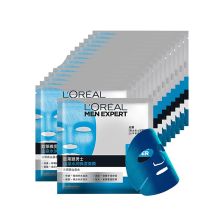 欧莱雅 男士山泉水润保湿面膜 30ml*5 单位：盒