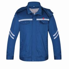 奥汀斯登/ATSD BW007 ^ 防静电羽绒服男短款 蓝灰色
